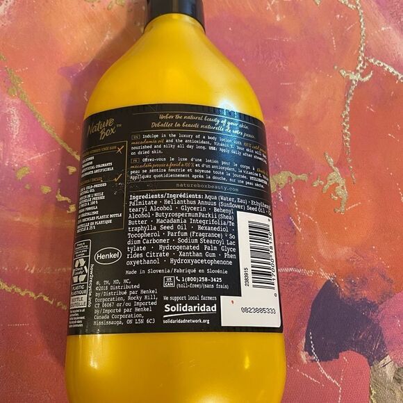 💥Nature Box Bady Lotion for nourished skin 13FLOZ - Picture 4 of 6